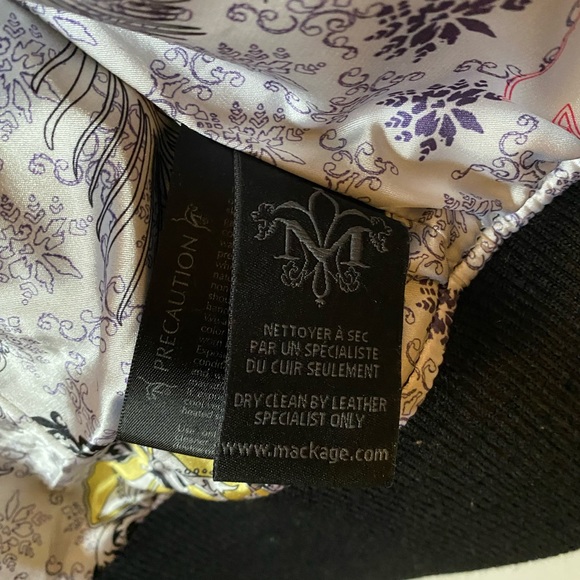 Mackage Leather Jacket - Picture 4 of 6